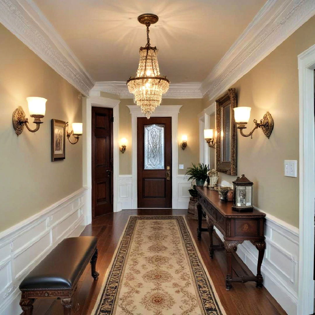 install victorian light fixtures - 20 Victorian Hallway Ideas