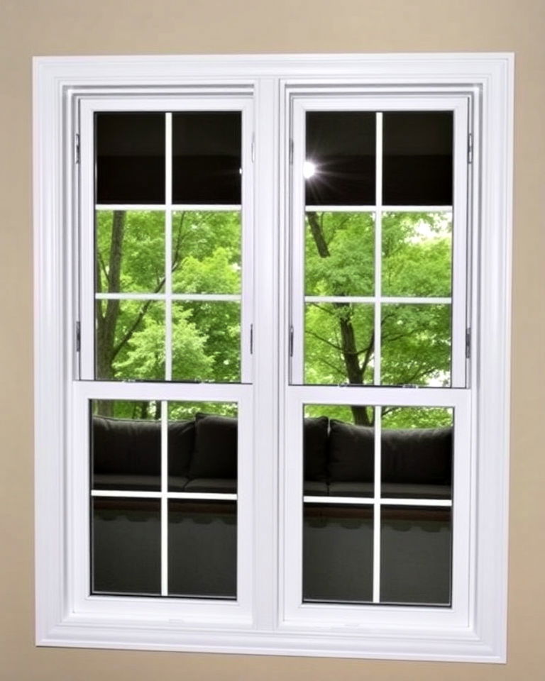 install visually appealing casement window - 30 Basement Window Ideas