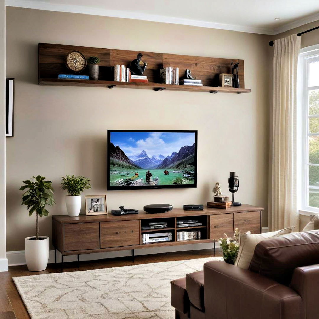 install wall mounted tv - 25 Small Game Room Ideas