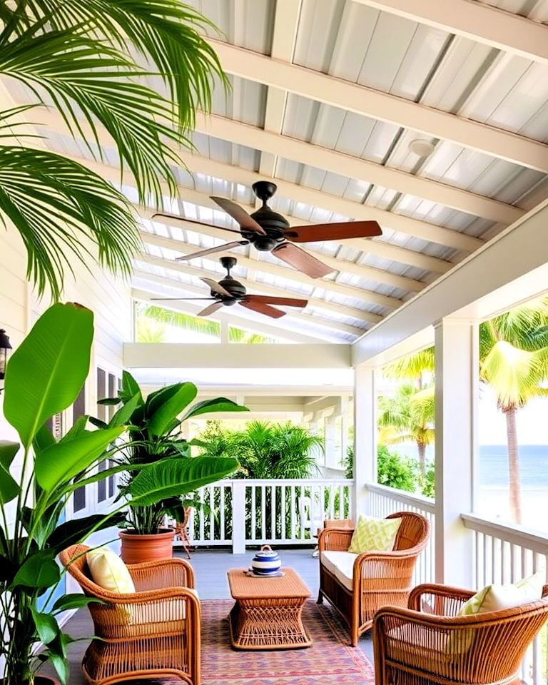 insulated metal roof for porch - 30 Metal Roof Porch Design Ideas