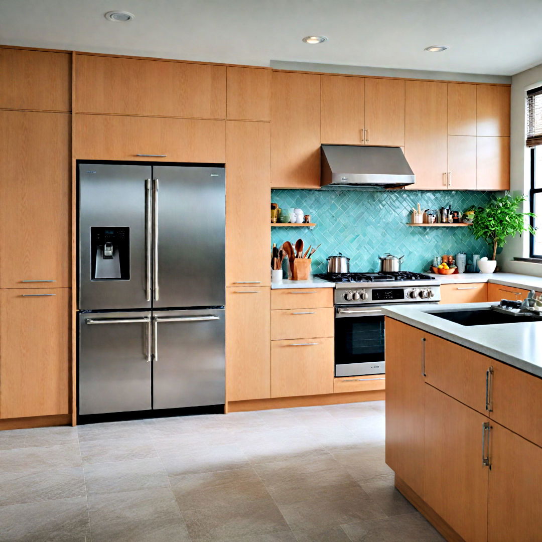 integrated appliances add sophisticated flair to culinary space - 40 Modern Kitchen Ideas