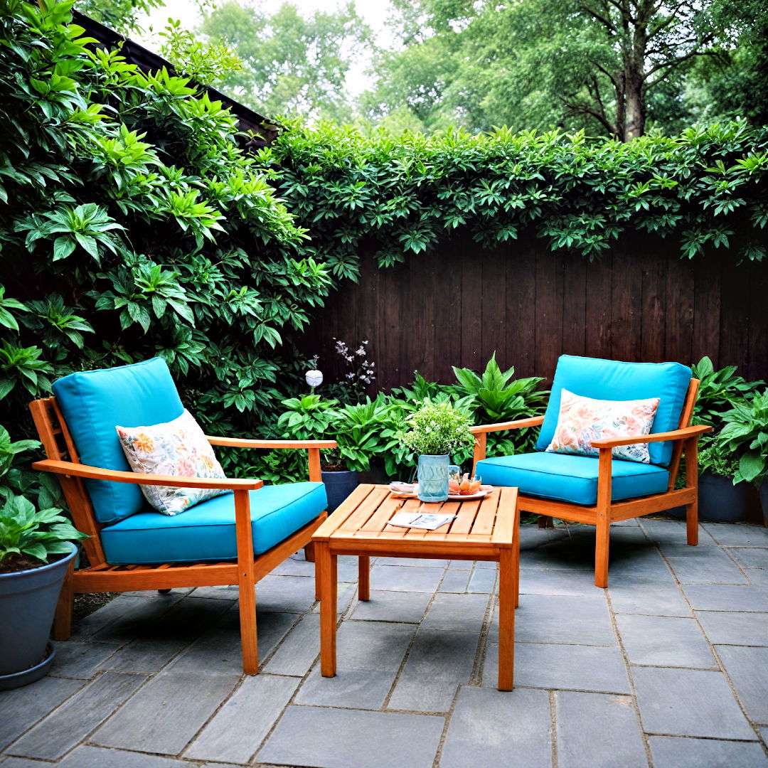 invest in comfortable outdoor furniture - 40 Hardscaping Ideas