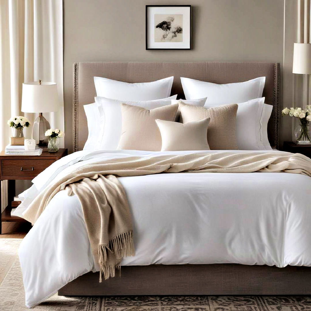invest in high quality bedding - 40 Cozy Bedroom Ideas