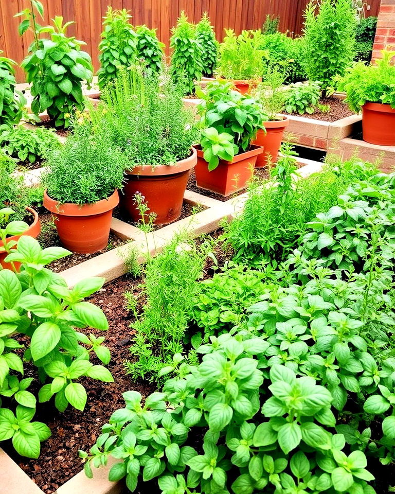 italian inspired herb garden - 20 Italian Backyard Ideas