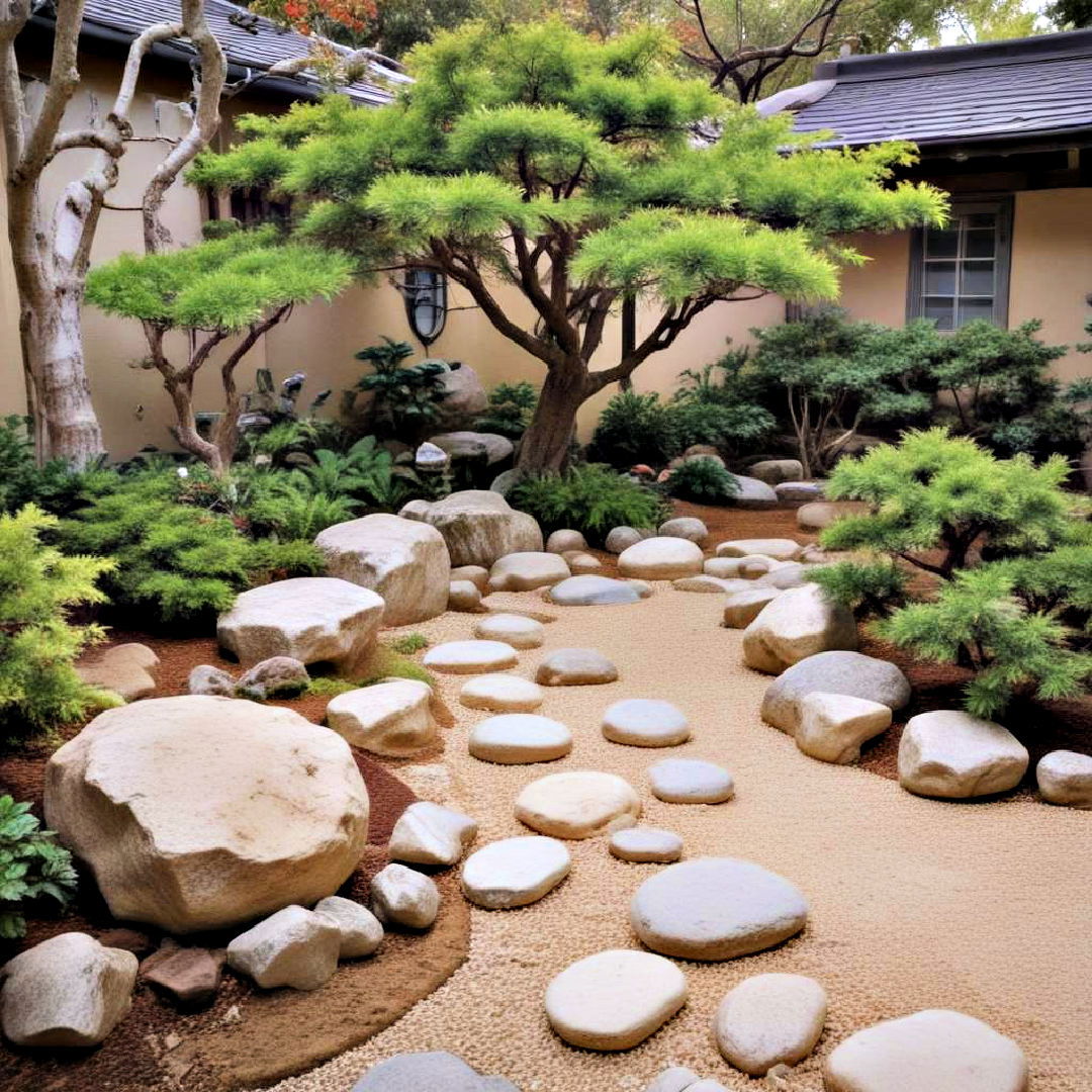 japanese garden for front yard - 40 Front Yard Landscaping Ideas