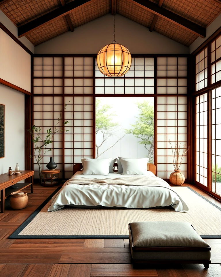 japanese zen garden inspired bedroom - 20 Fantasy Bedroom Ideas