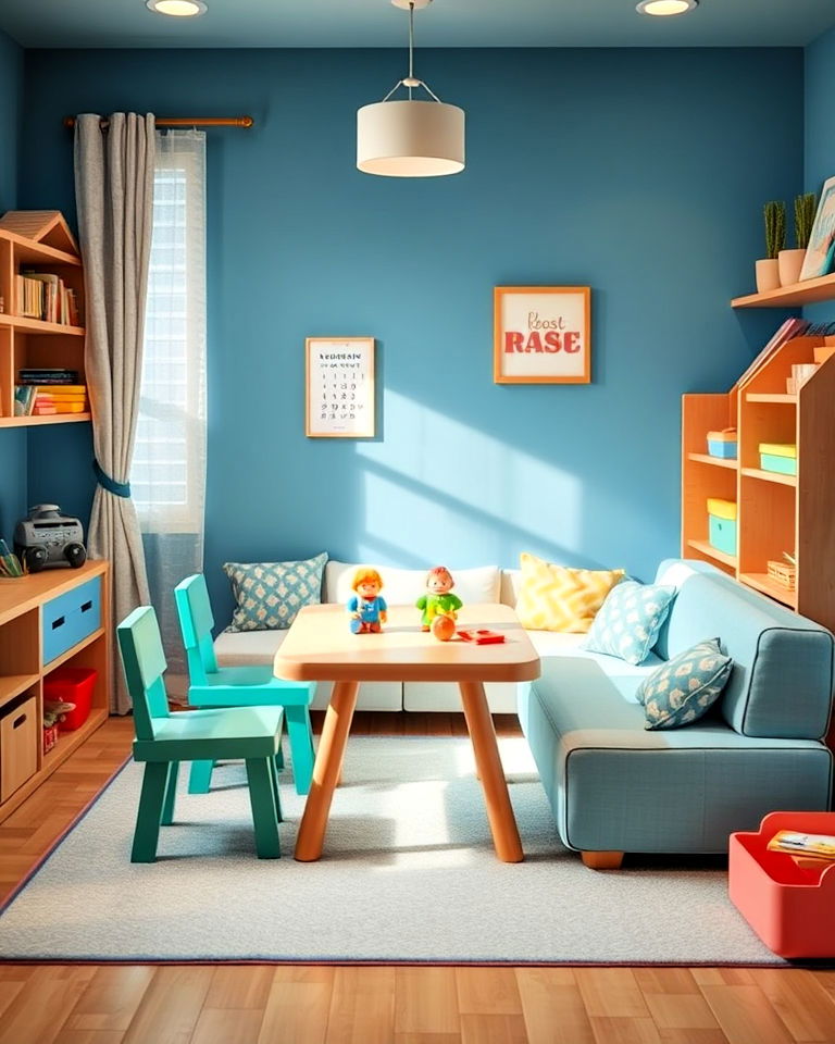 kid sized furniture for playroom - 40 Playroom Ideas
