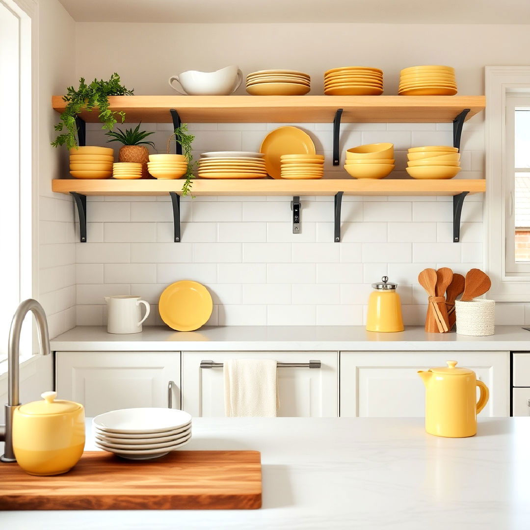 kitchen accessories for pale yellow kitchen - 15 Pale Yellow Kitchen Ideas