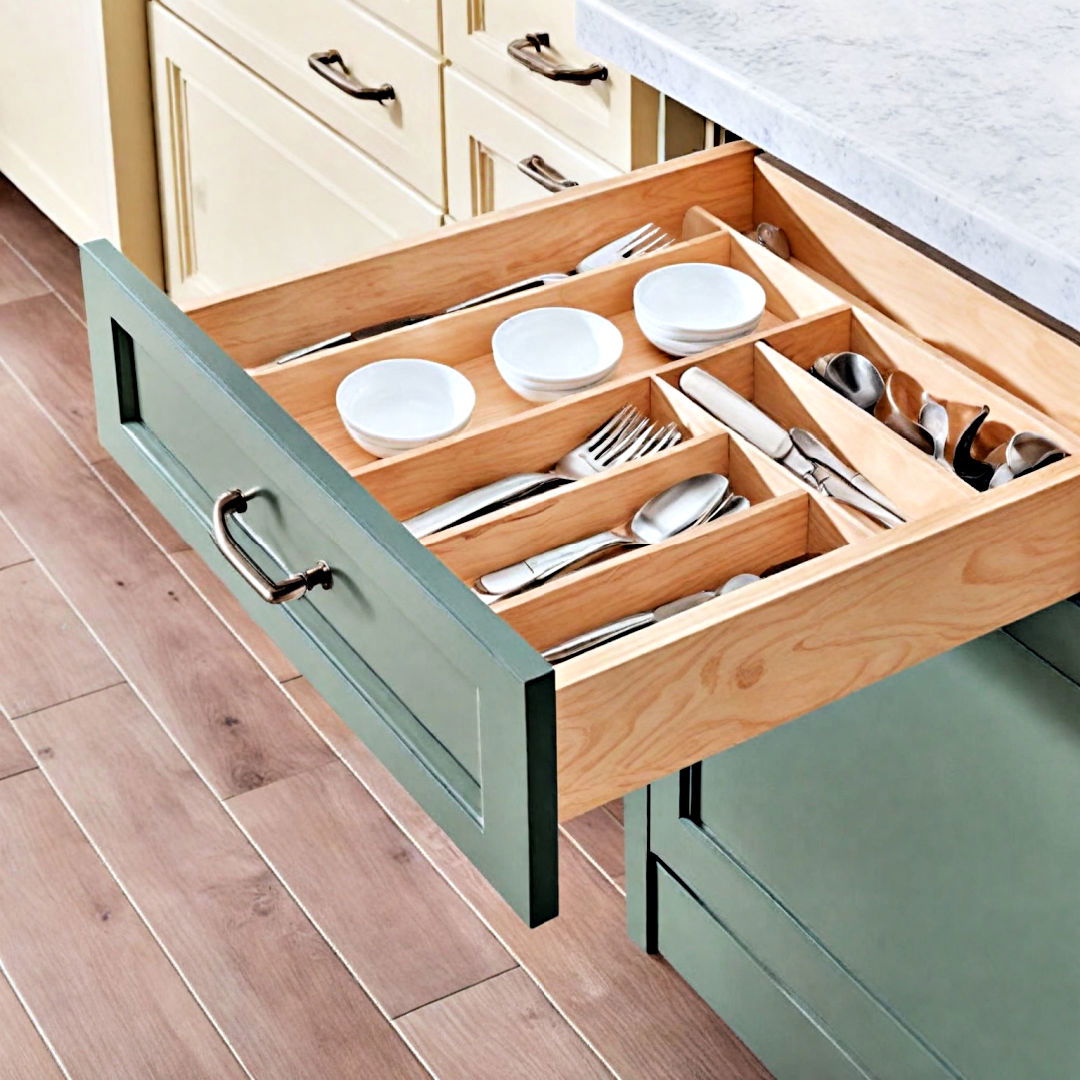 kitchen organization with drawer inserts - 40 Kitchen Organization Ideas