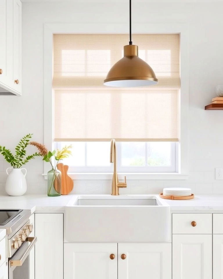 kitchen with neutral microcement color schemes - 20 Microcement Kitchen Ideas