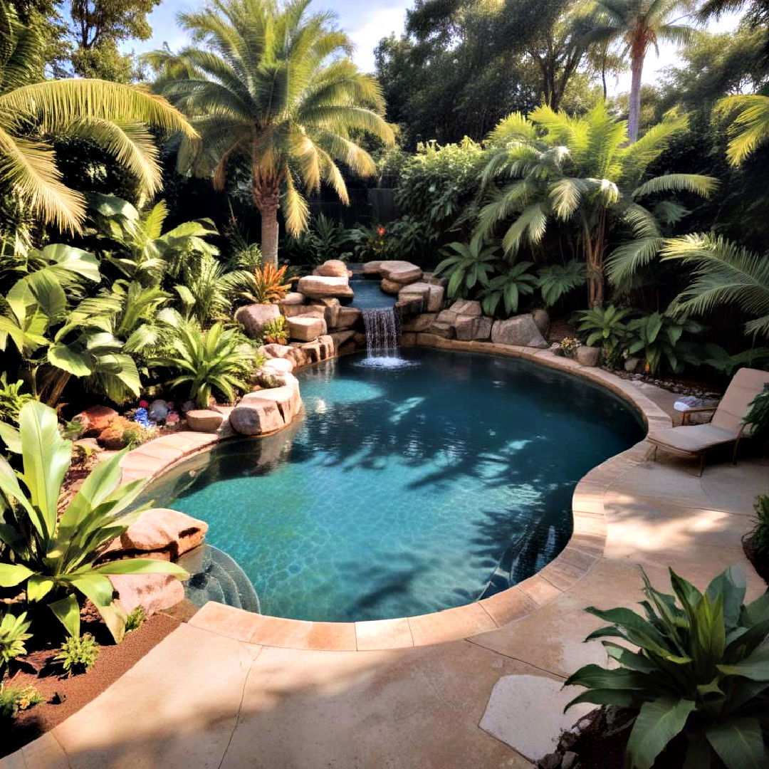 lagoon style pool - 40 Backyard Pool Ideas