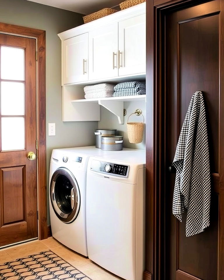 laundry room partition ideas - 30 Half Wall Ideas