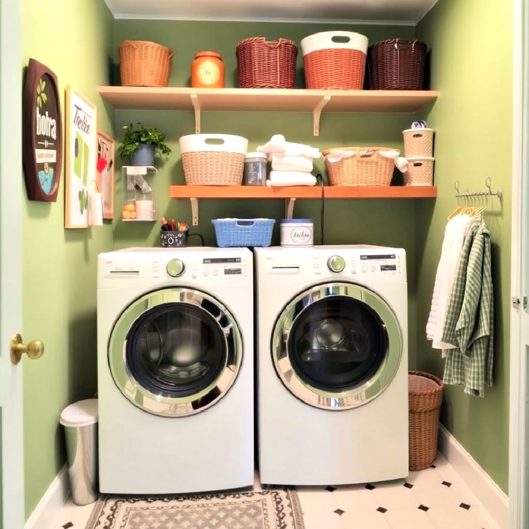 laundry room with sage green paint - 40 Sage Green Paint Color Ideas