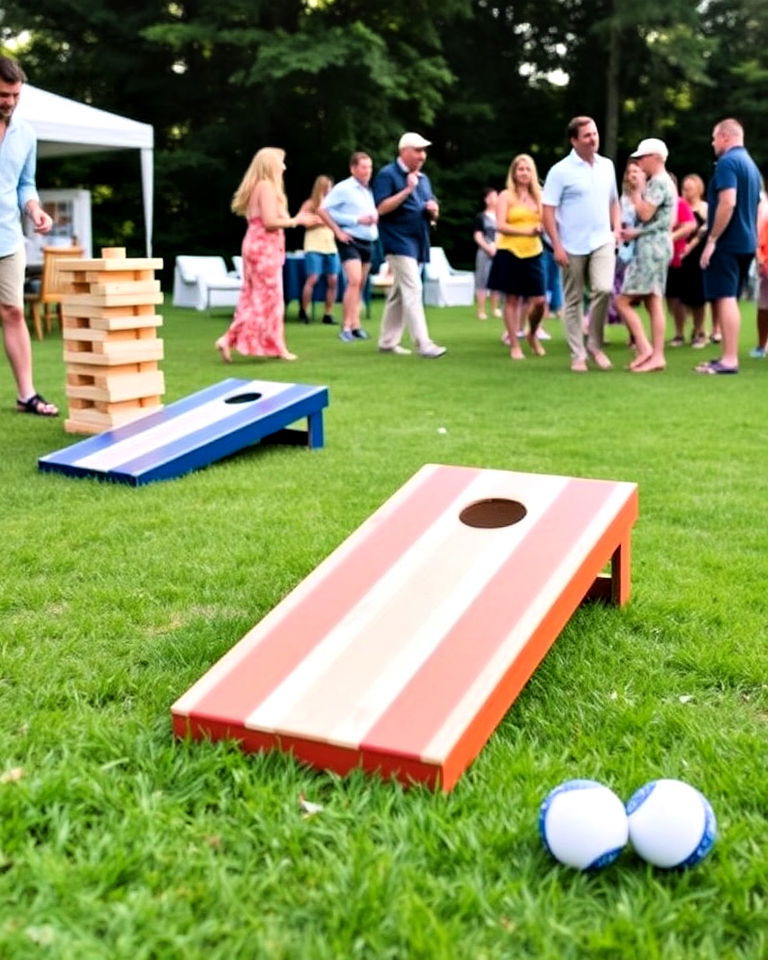 lawn games for garden party - 30 Garden Party Ideas