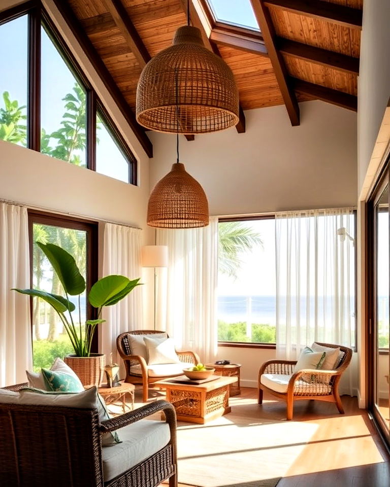 layer natural lighting ideas - 15 Hawaiian Interior Design Ideas