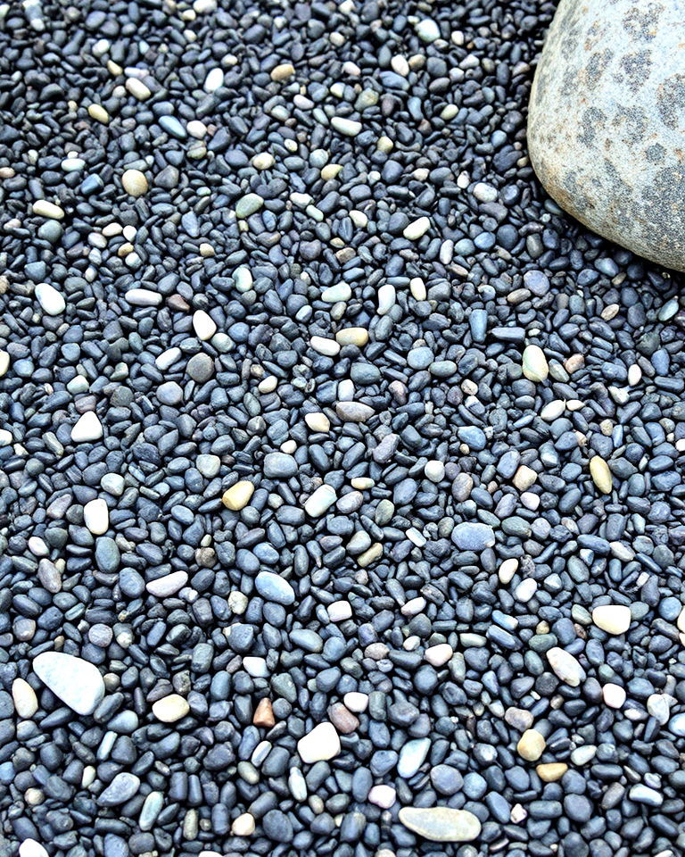 layered gravel for small zen garden - 20 Small Zen Garden Ideas