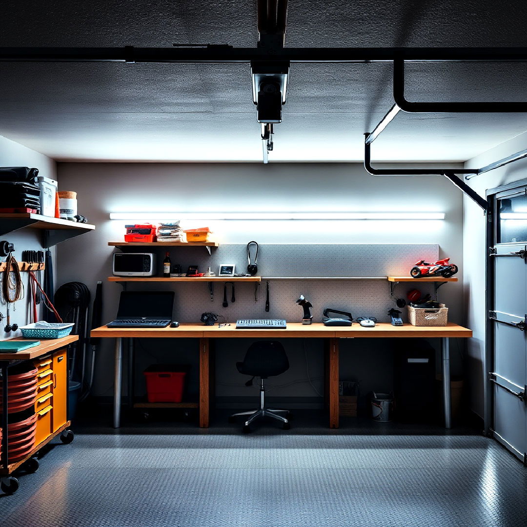 led strip lighting for garage - 15 Garage Lighting Ideas