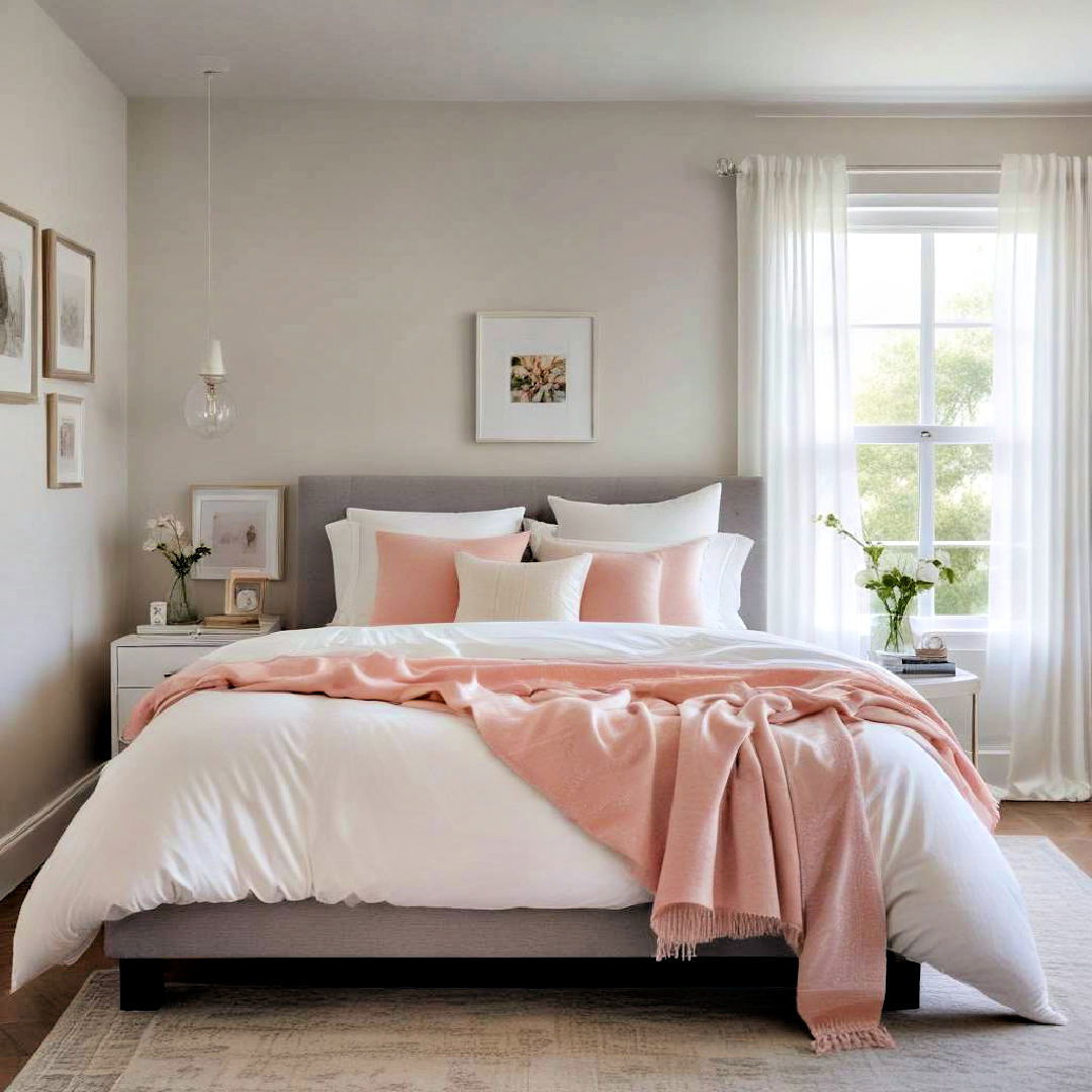 light and bright color ideas - 25 Small Guest Bedroom Ideas
