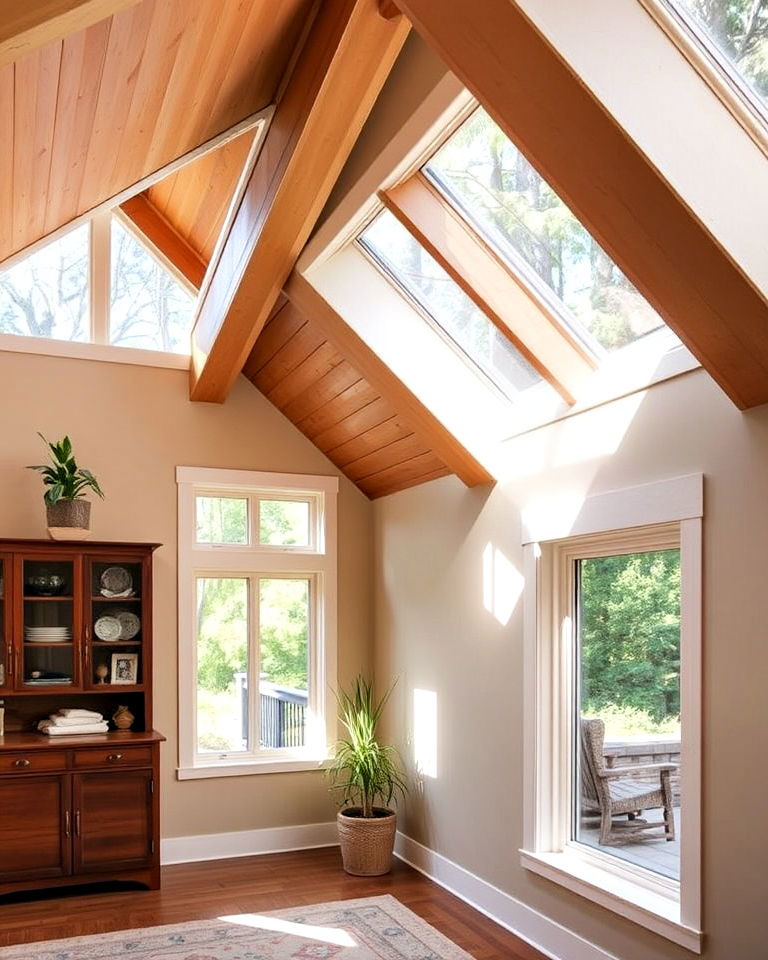 light and privacy with clerestory windows - 15 Prairie-style Interior Design Ideas