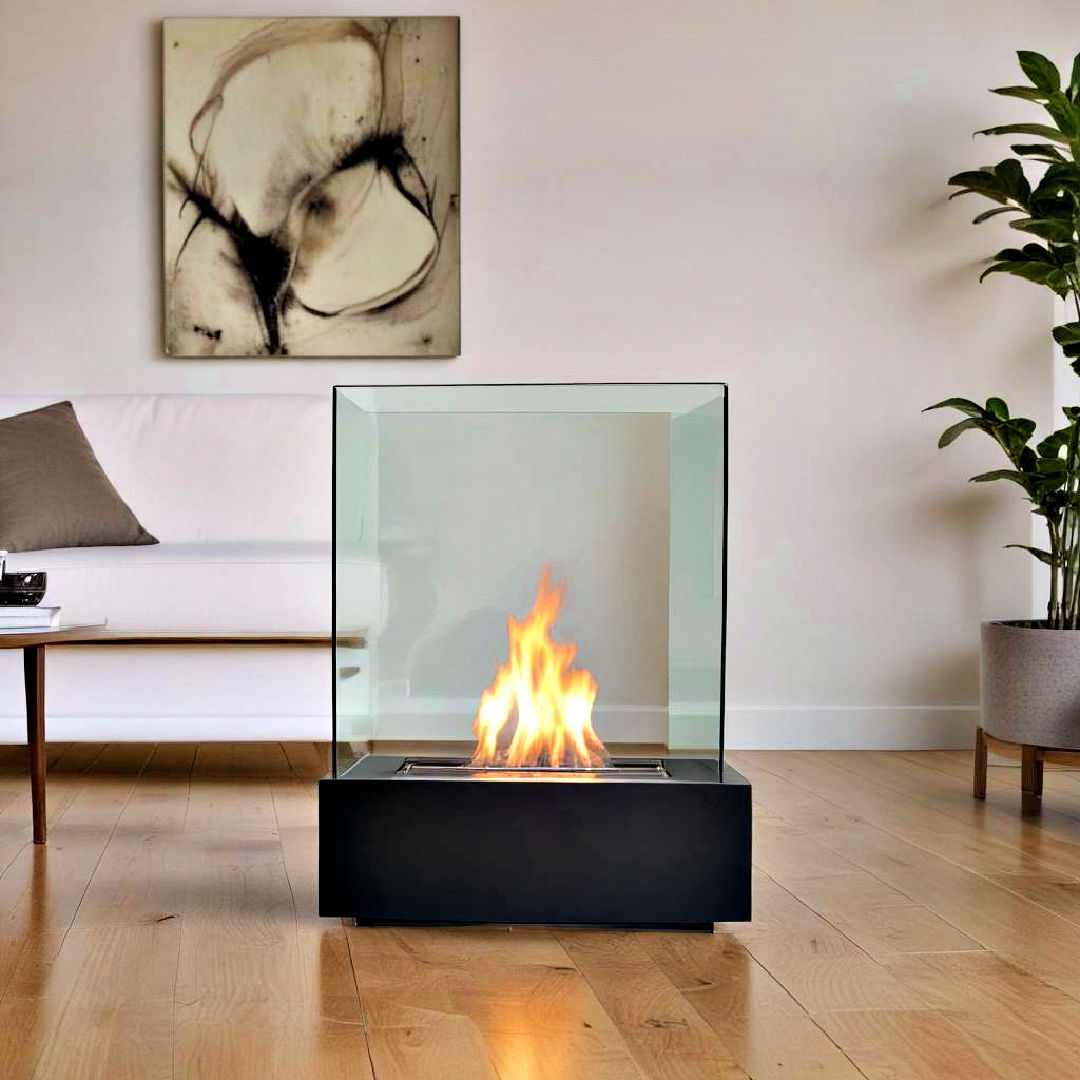 lightweight portable bioethanol fireplace - 40 Modern Fireplace Ideas