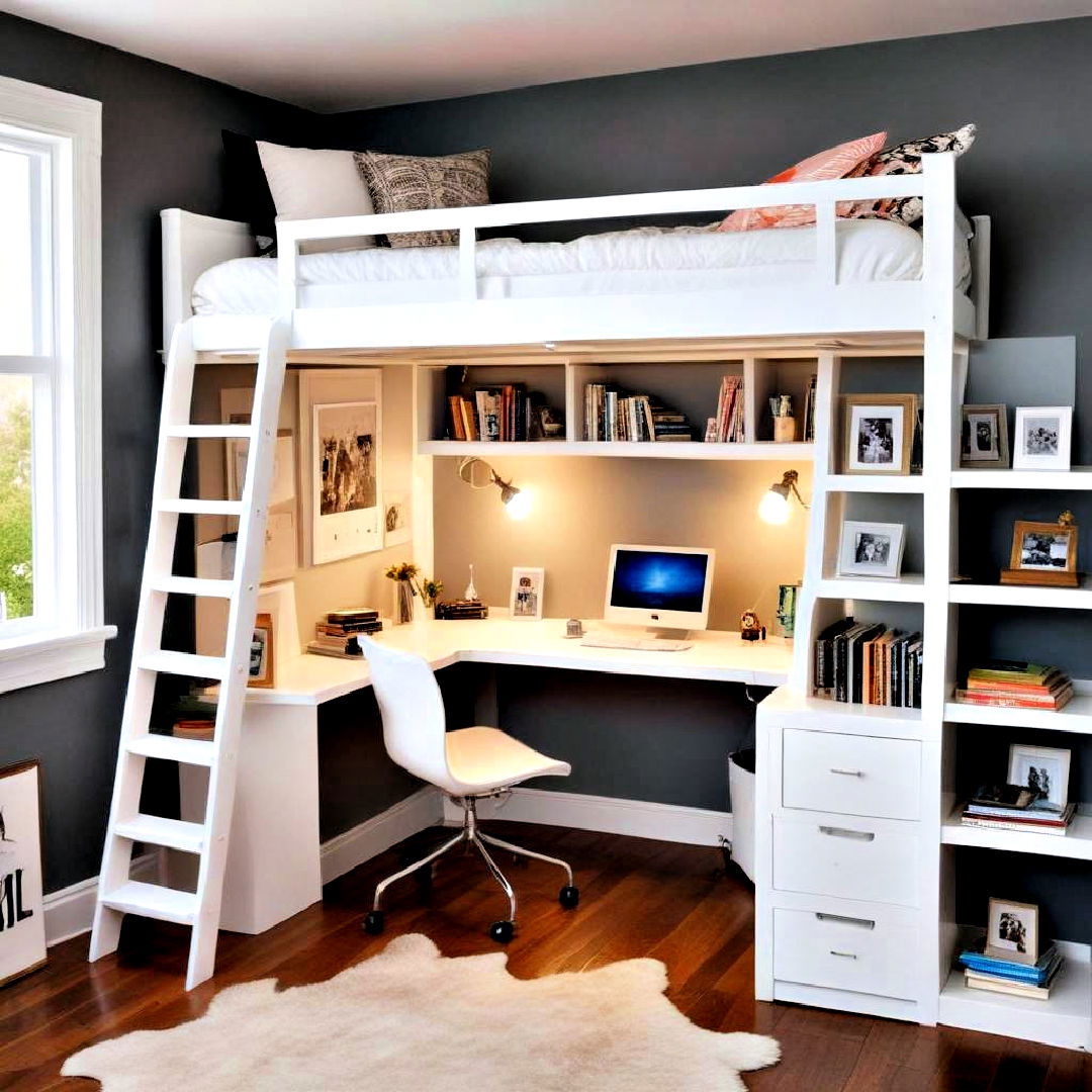 loft bed for small bedroom - 40 Small Bedroom Ideas