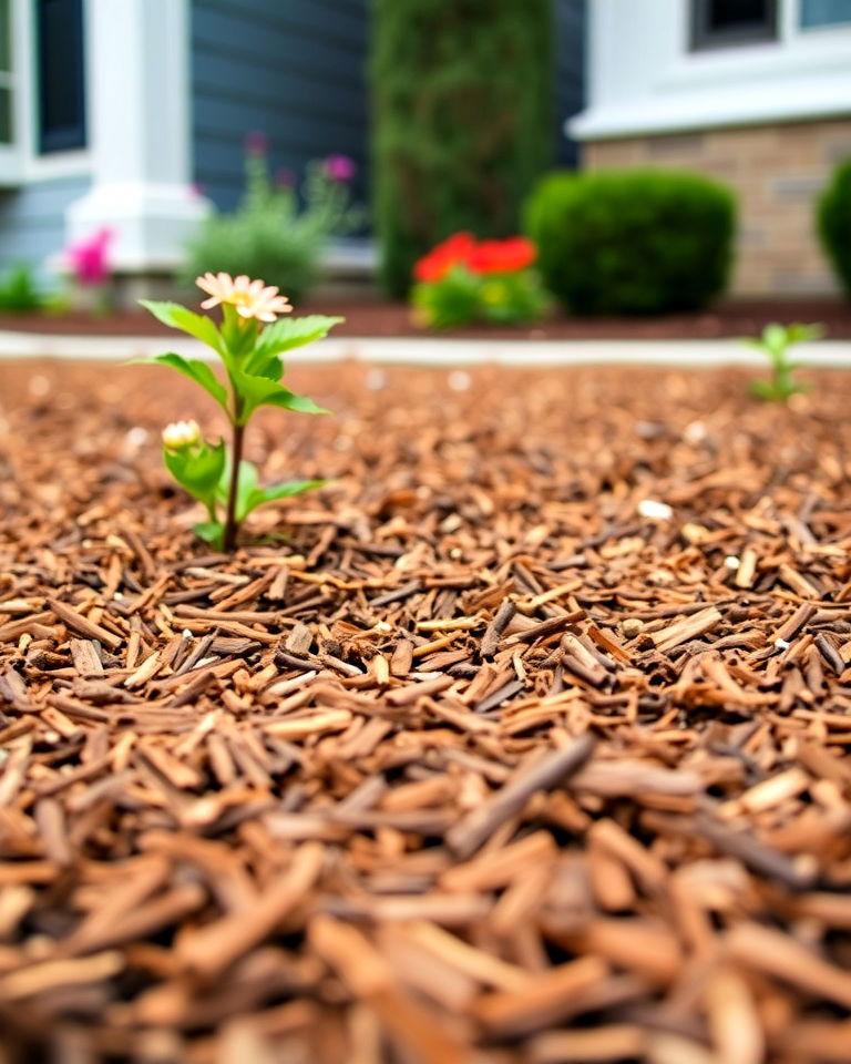 low cost mulched beds for clean lines - 30 Colorado Landscaping Ideas