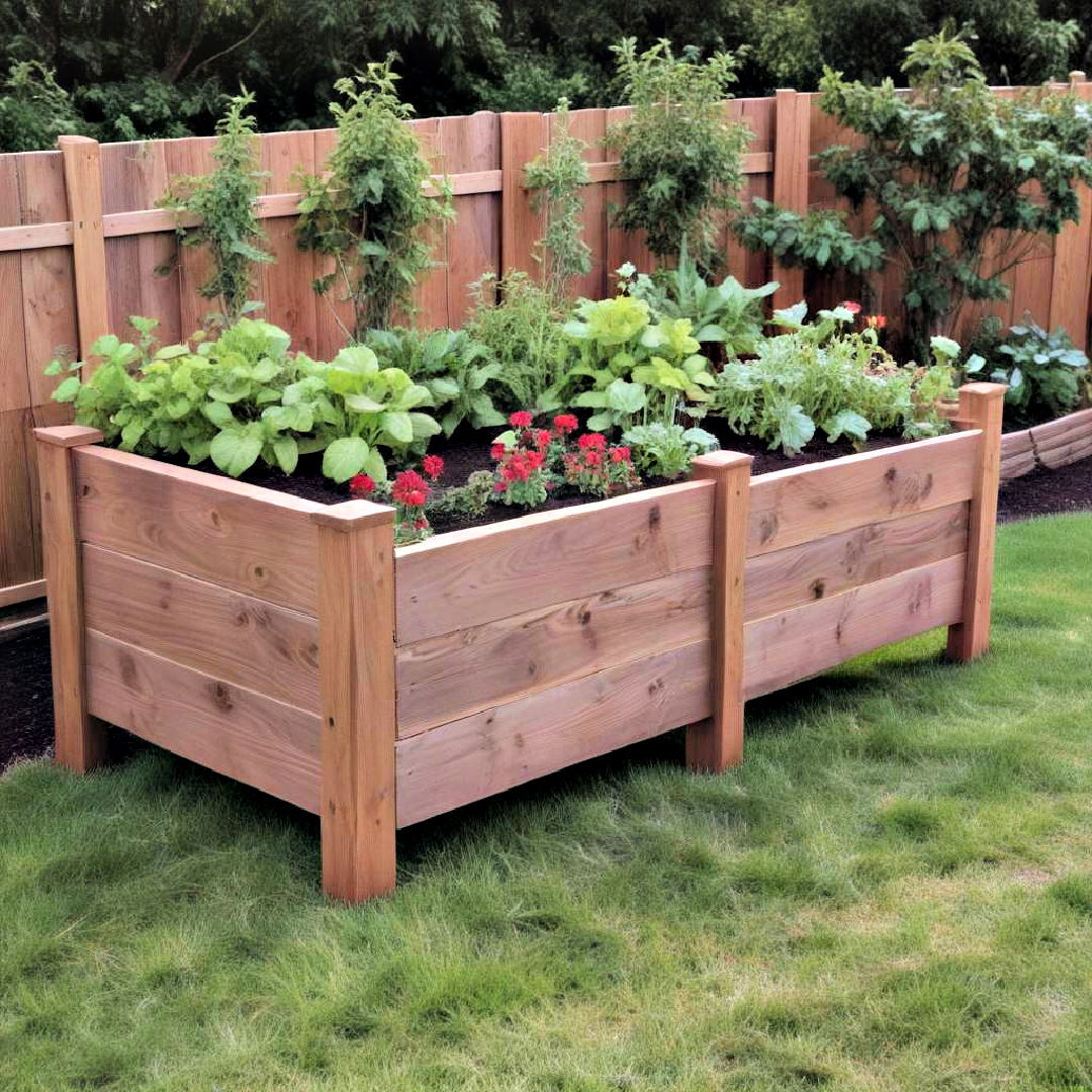 low maintenance composite raised garden bed - 40 Raised Garden Bed Ideas