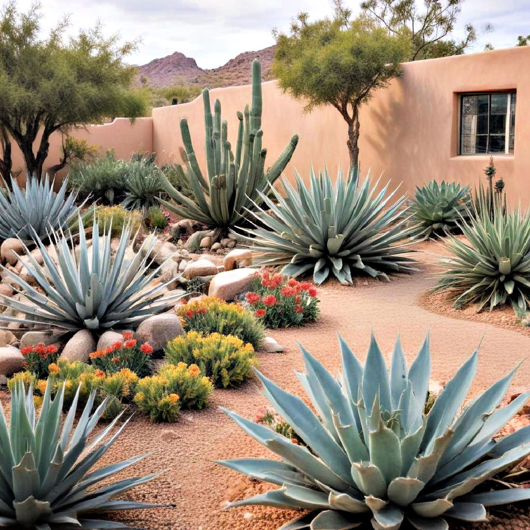 low maintenance desert garden - 30 Flower Garden Ideas