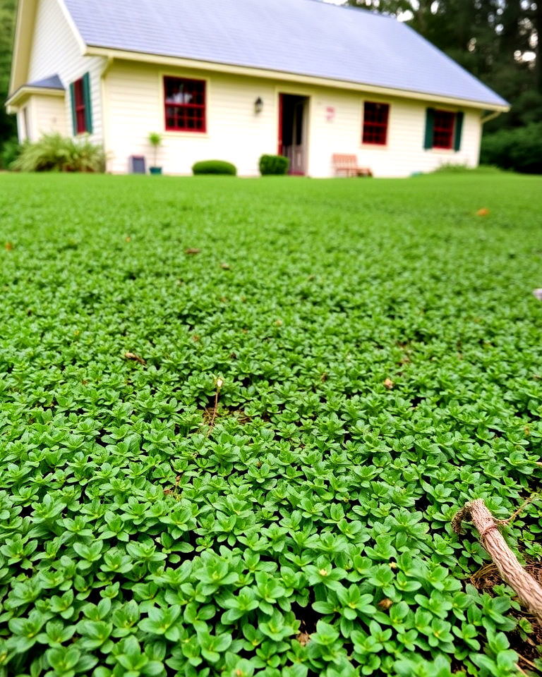 low maintenance ground cover - 30 Ranch House Landscaping Ideas