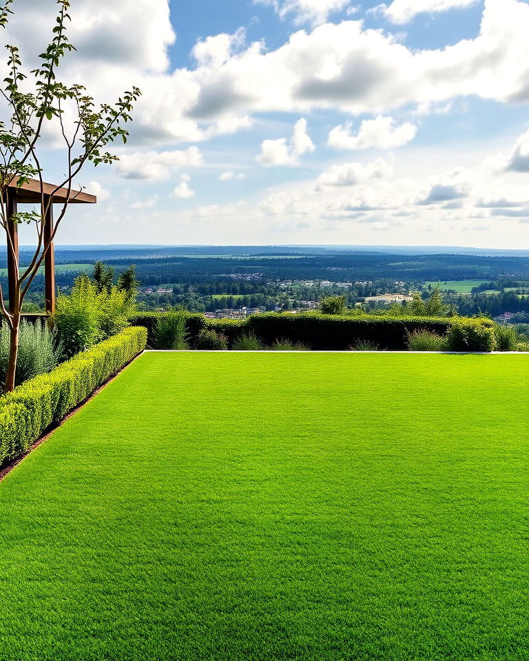 low maintenance infinity lawn - 30 Luxury Garden Design Ideas