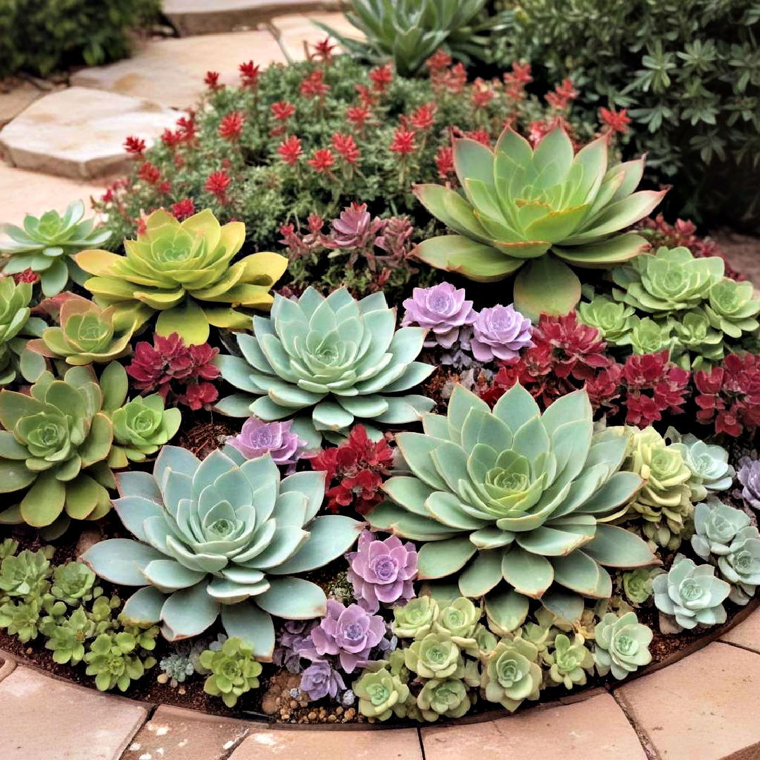 low maintenance succulent garden - 40 English Garden Design Ideas