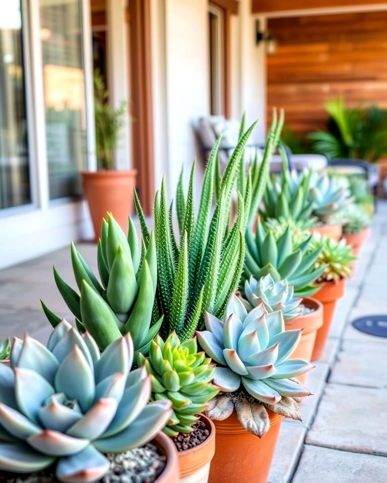 low maintenance succulent plants - 30 Outdoor Plants for Patio