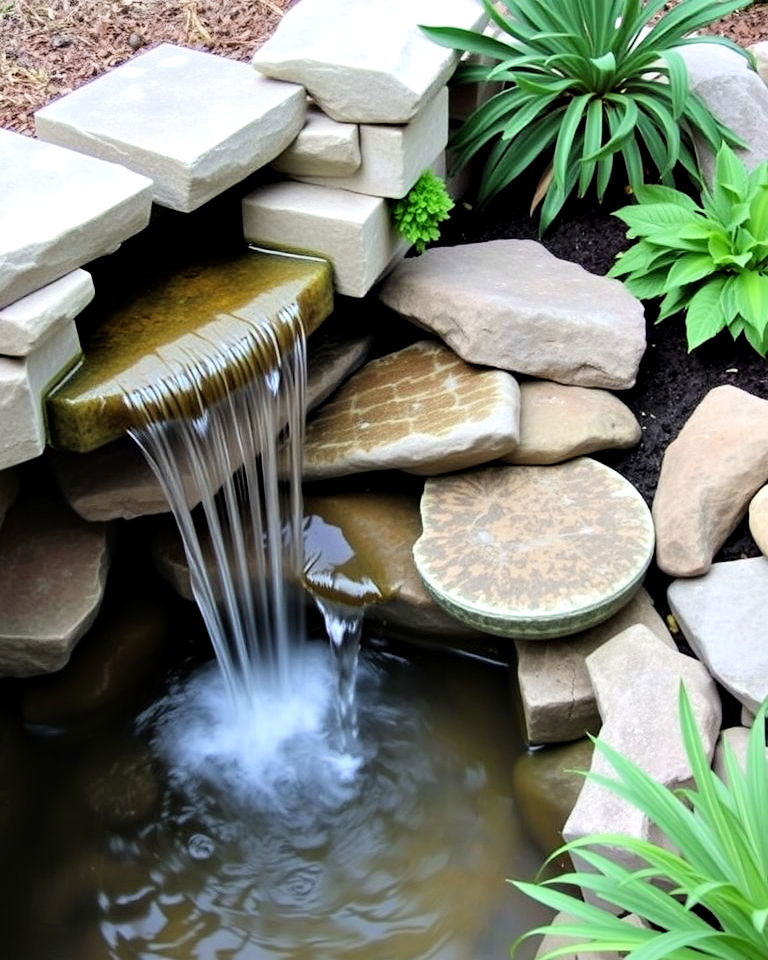 low maintenance underground reservoir waterfall - 25 Waterfall Design Ideas