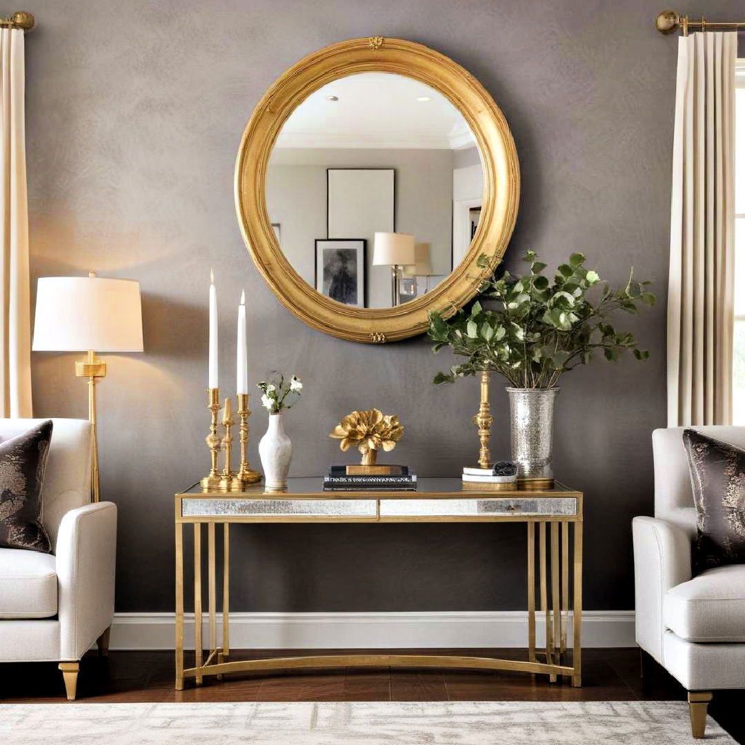 luxurious mixing metals - 30 Maximalist Decor Ideas