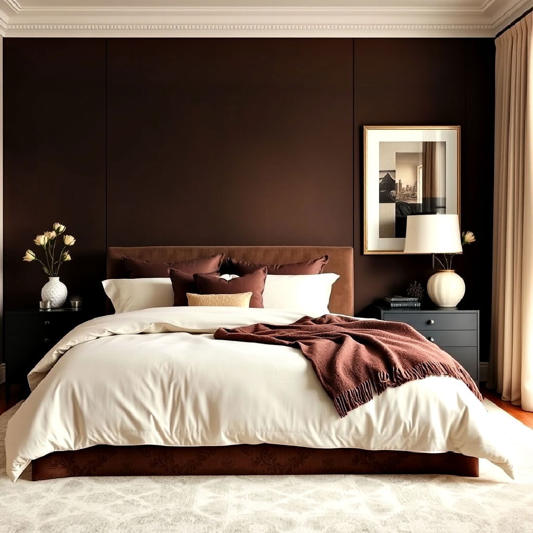 luxurious mocha and cream palette - 40 Warm Color Palettes for Every Room in the House