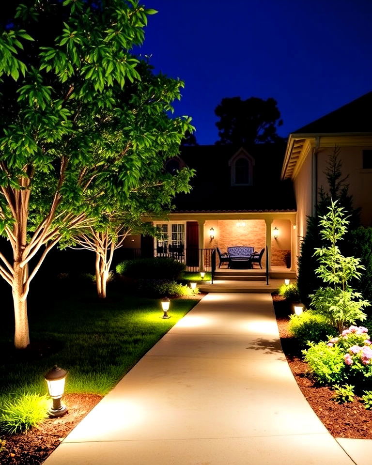 luxurious outdoor lighting design - 40 Luxury Landscaping Ideas