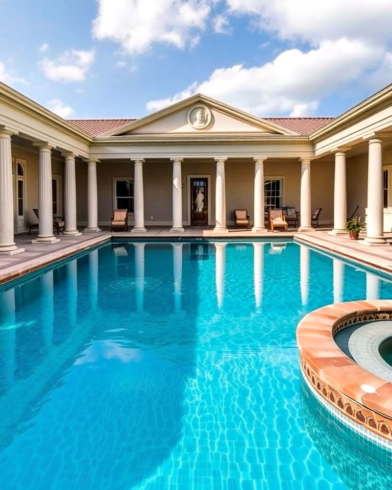 luxurious roman pool ideas - 40 Swimming Pool Ideas