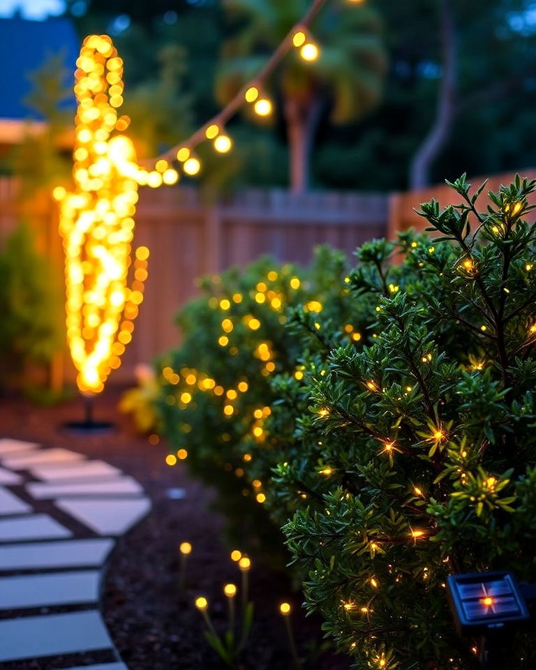 magical firefly lights for backyard - 40 Backyard Lighting Ideas