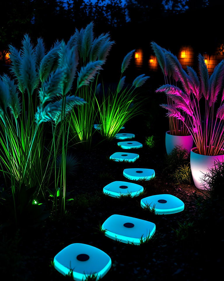 magical glow in the dark features - 25 Sensory Garden Ideas