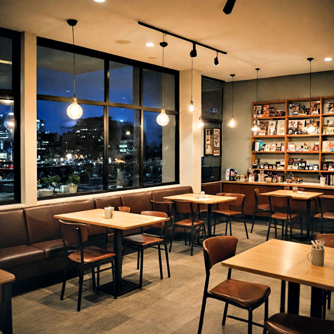 make late night study cafe - 40 Coffee Bar Ideas