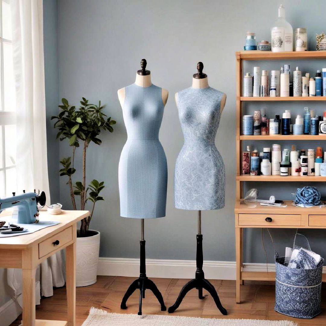 mannequin for sewing room - 15 Sewing Room Ideas