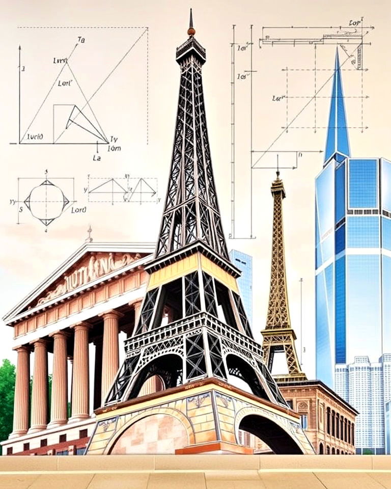 math in architecture mural - 20 Math Mural Ideas