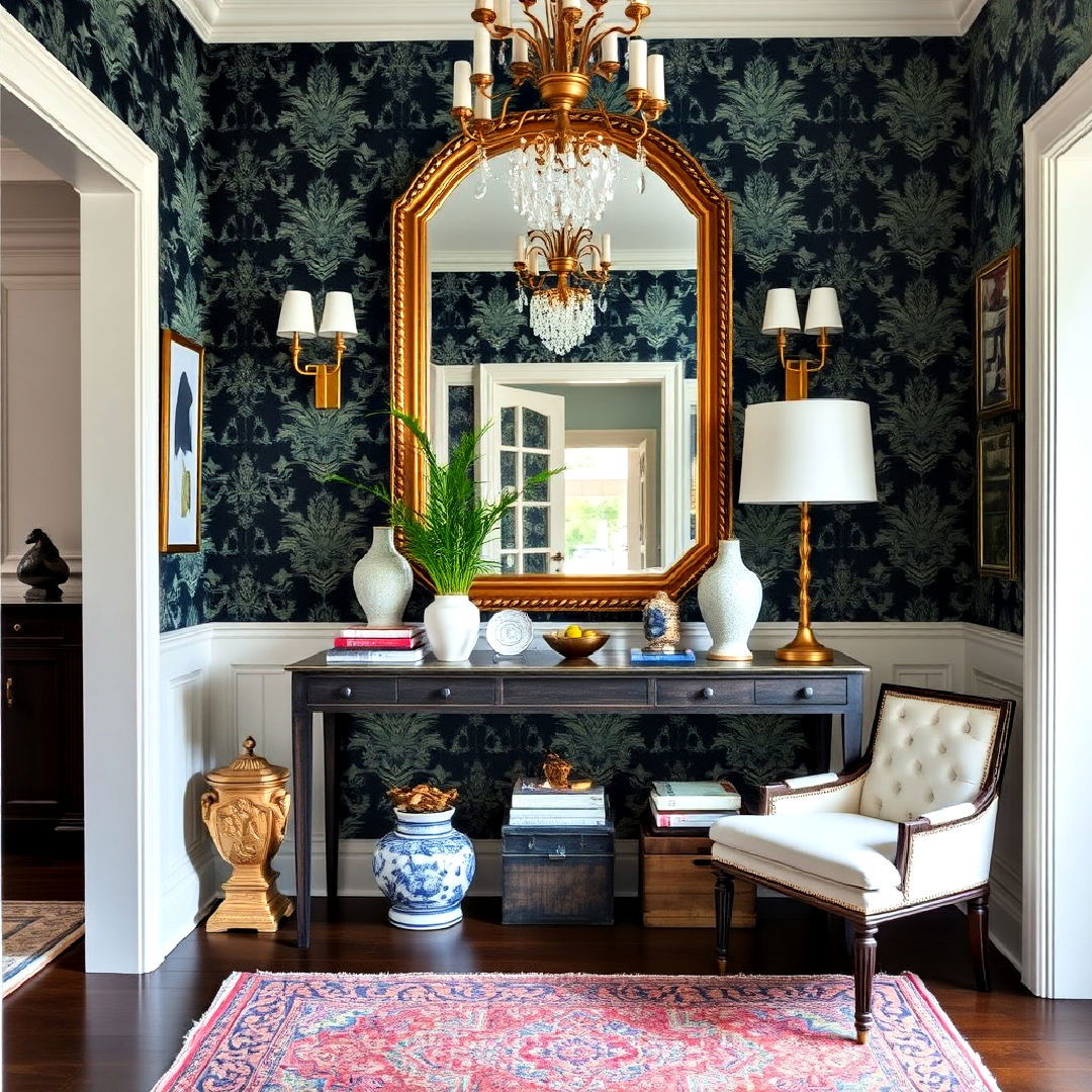 maximalist entryway decor - 30 Maximalist Decor Ideas