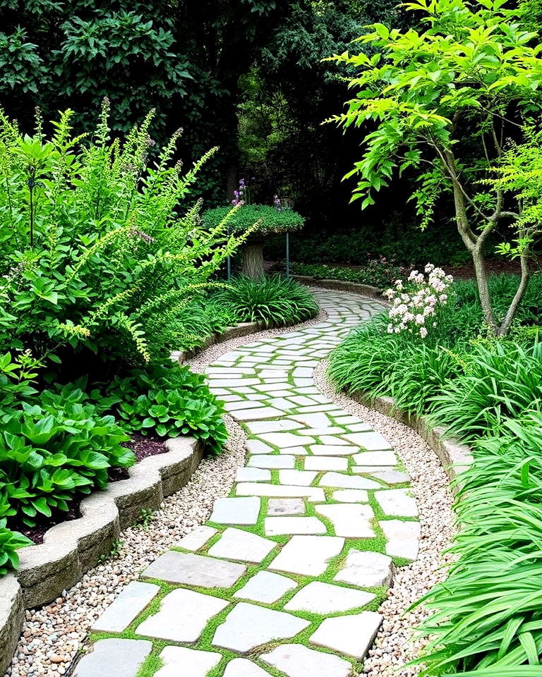meandering pathways for secret garden - 35 Secret Garden Ideas