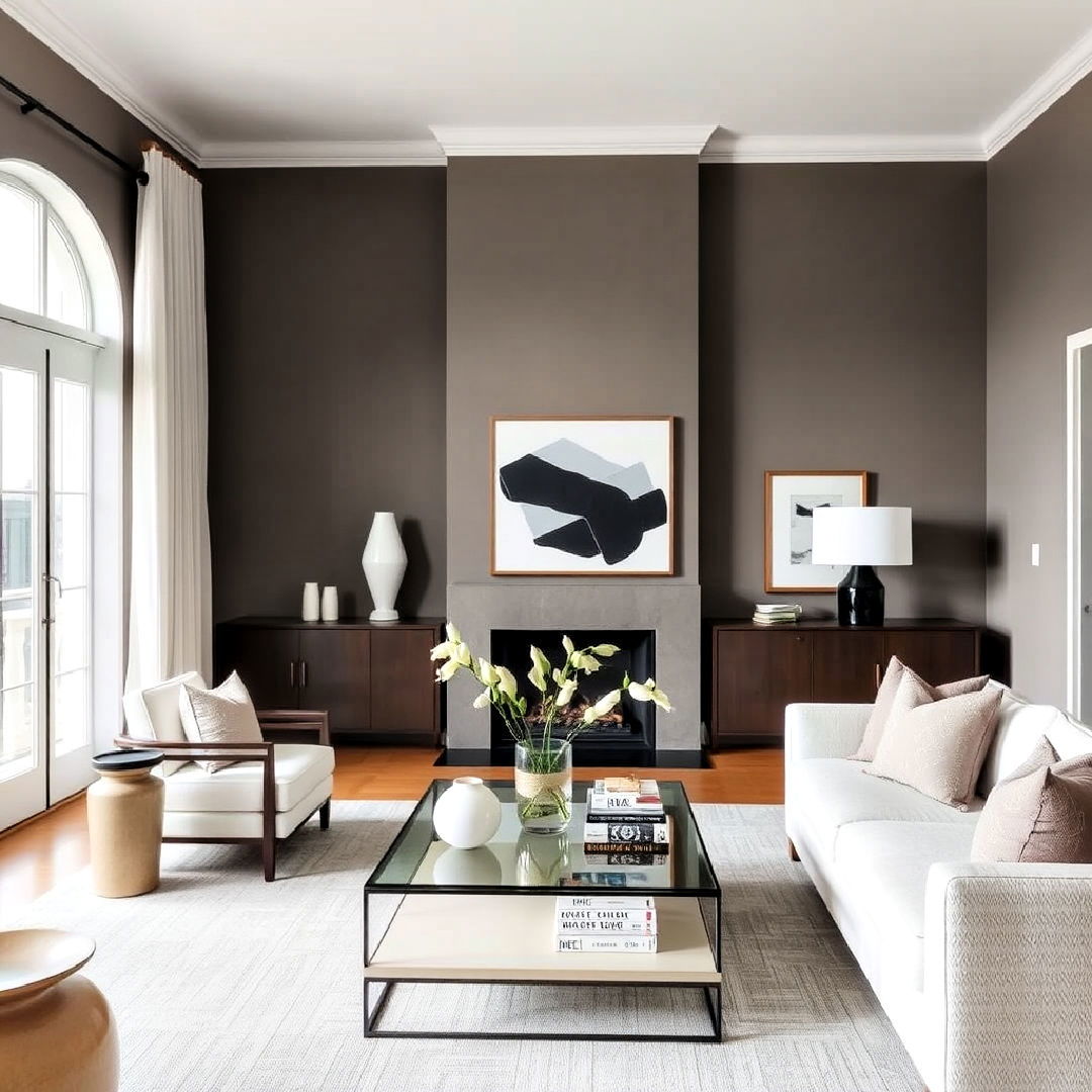minimalist accessories for transitional living room - 40 Transitional Living Room Ideas