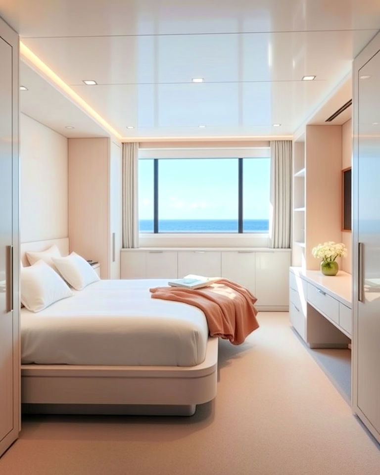 minimalist aesthetic yacht bedroom - 20 Yacht Bedroom Ideas