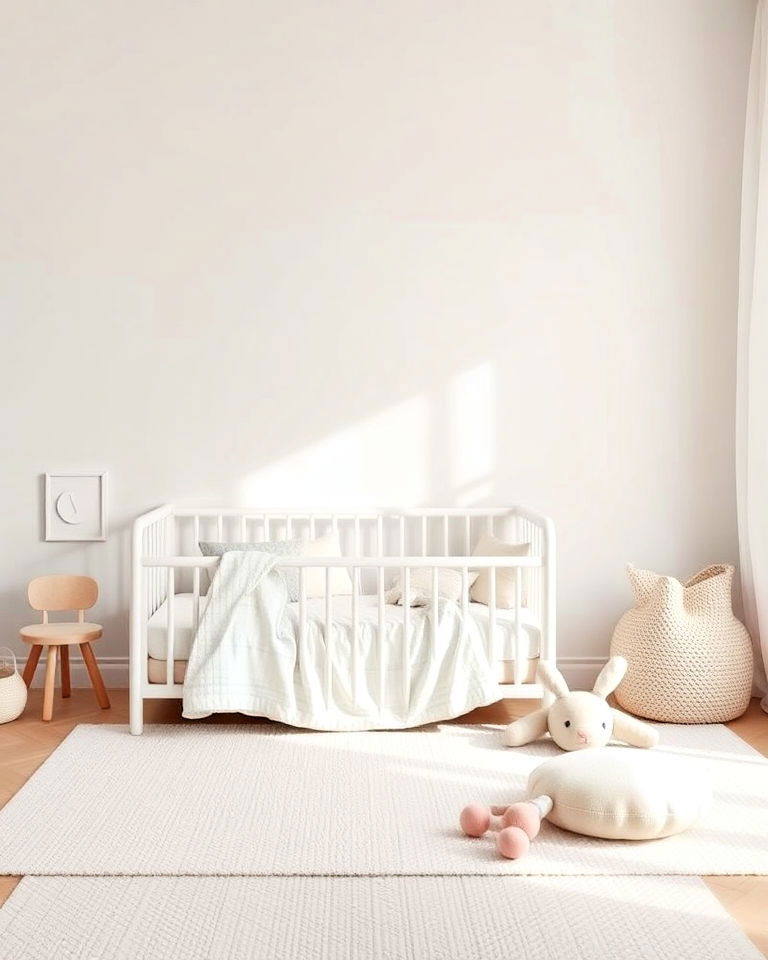 minimalist calming color palette - 40 Toddler Room Ideas