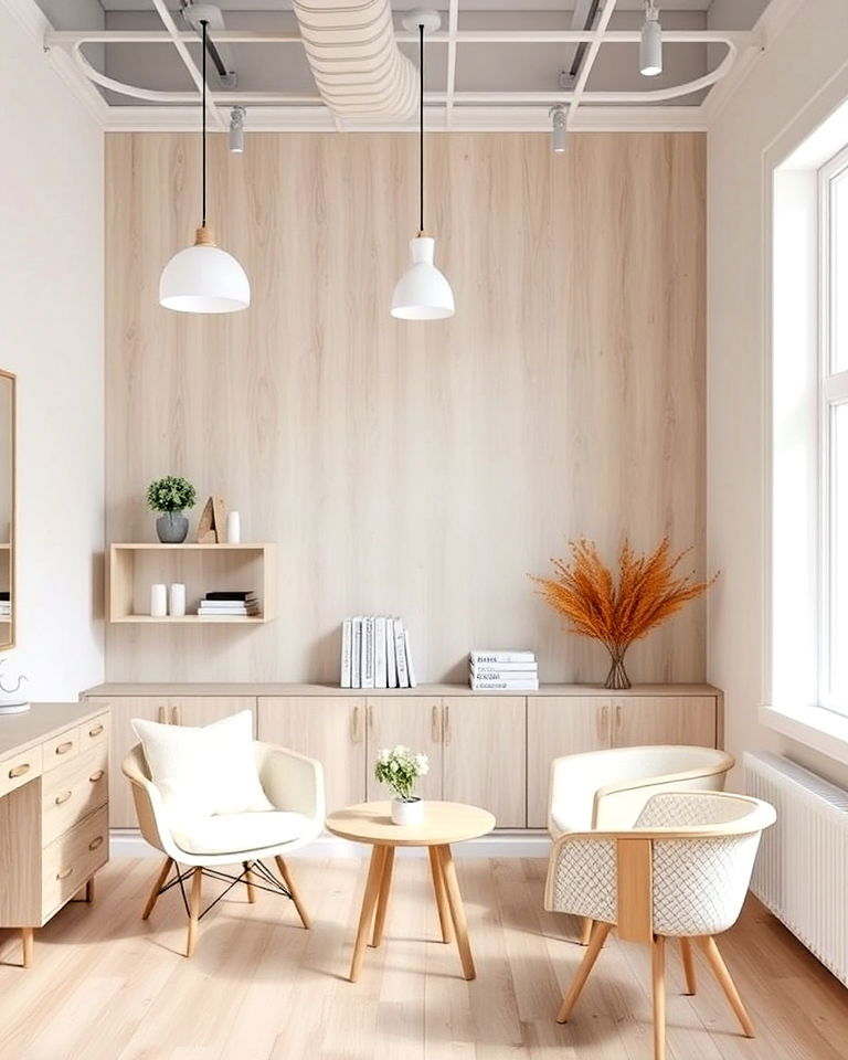 minimalist scandinavian simplicity - 30 Nail Salon Interior Design Ideas