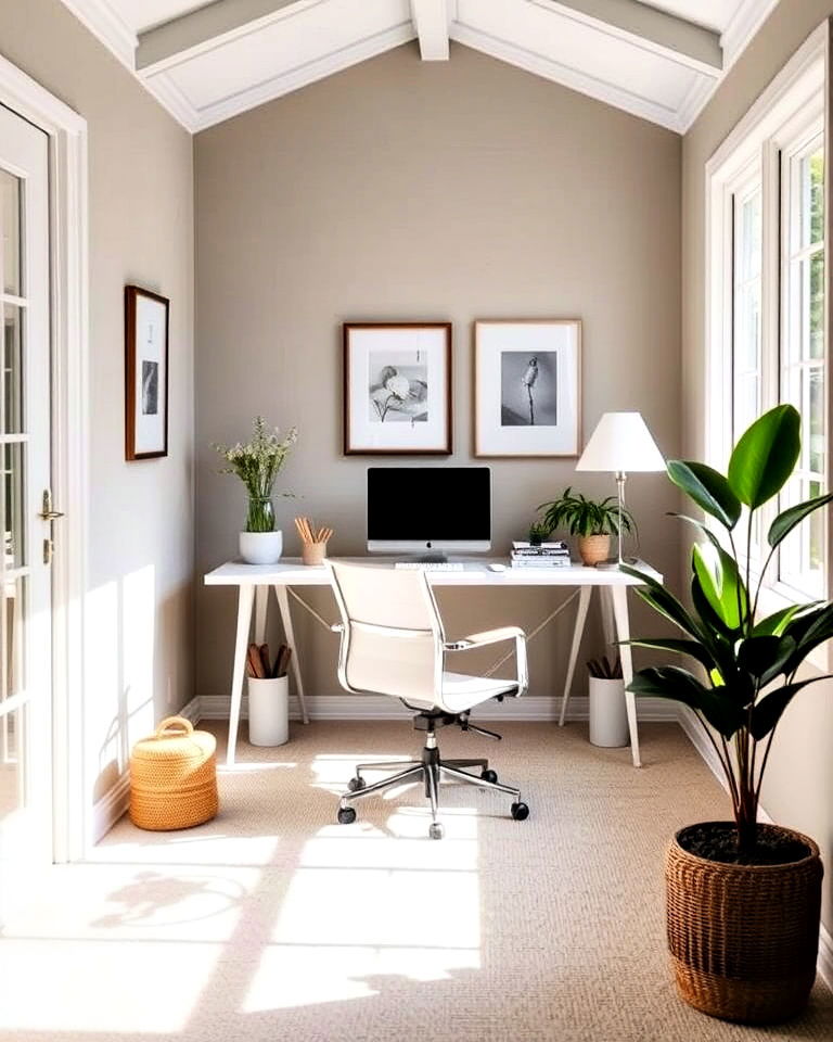 minimalist sunroom office ideas - 20 Sunroom Office Ideas
