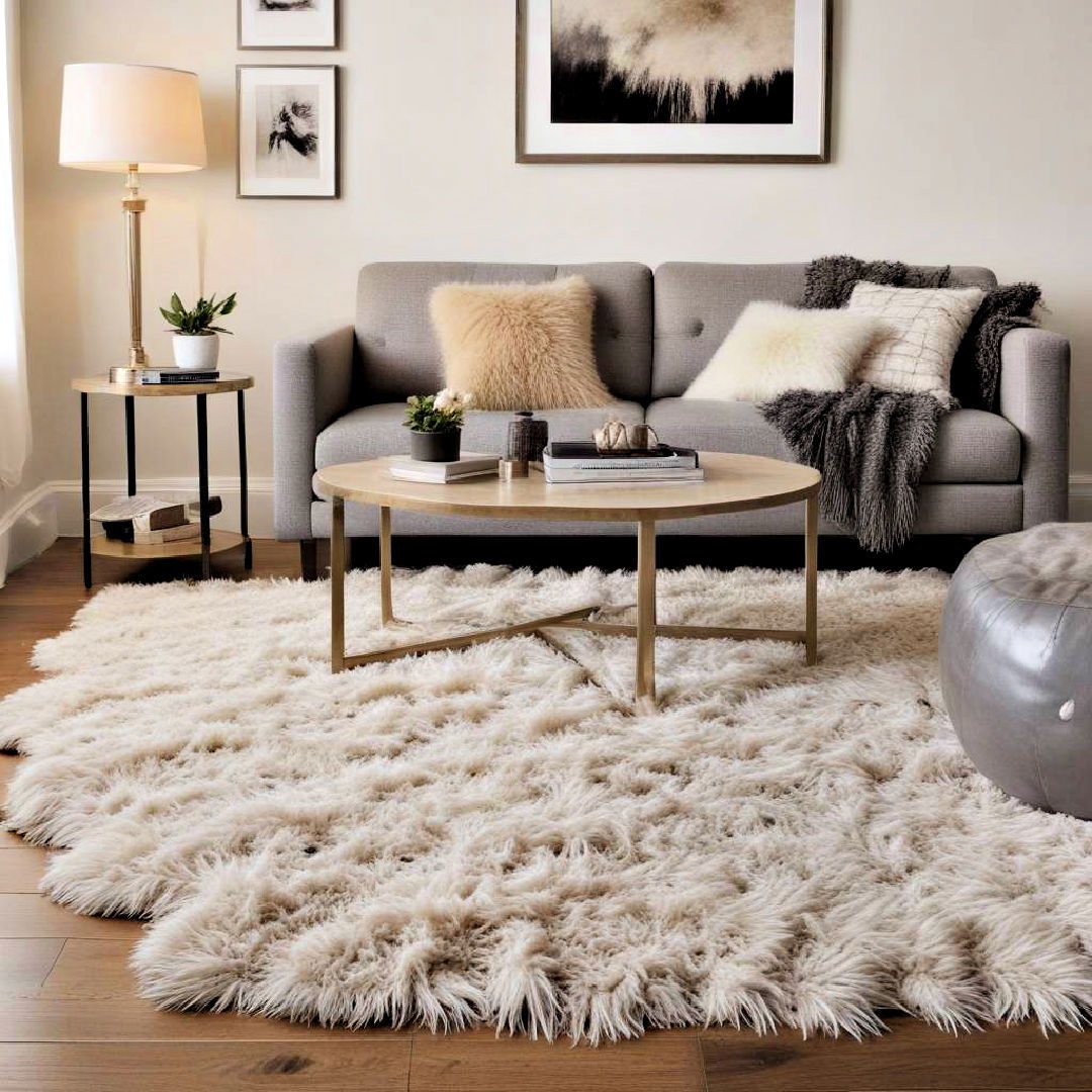 mix different textures to decor apartment - 40 Apartment Decorating Ideas